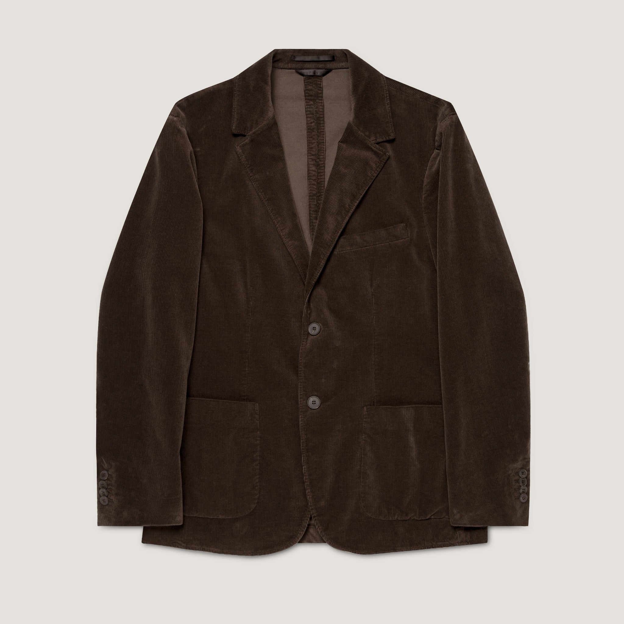Men's Corduroy Blazer in Coffee
