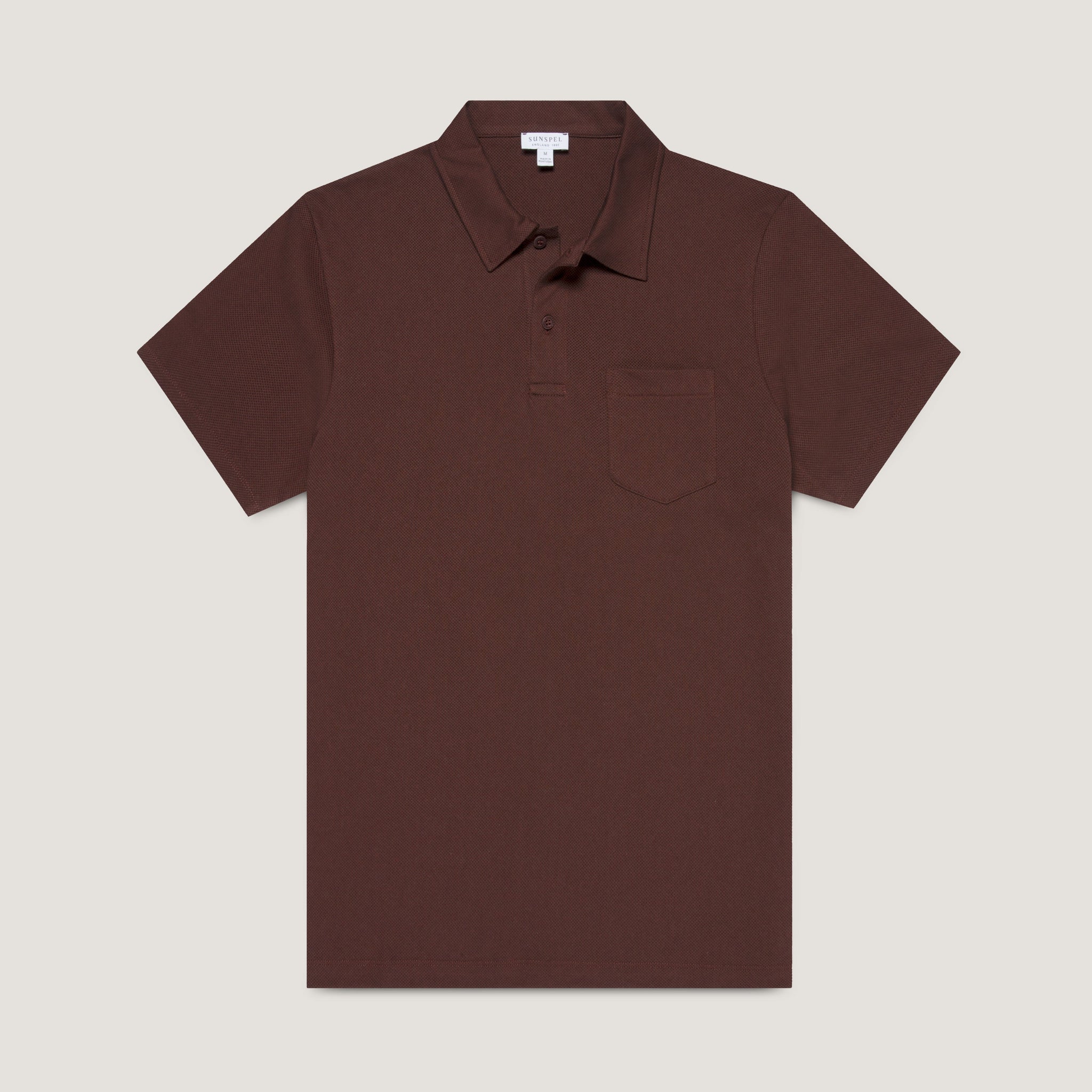 Men's Riviera Polo Shirt in Bakelite