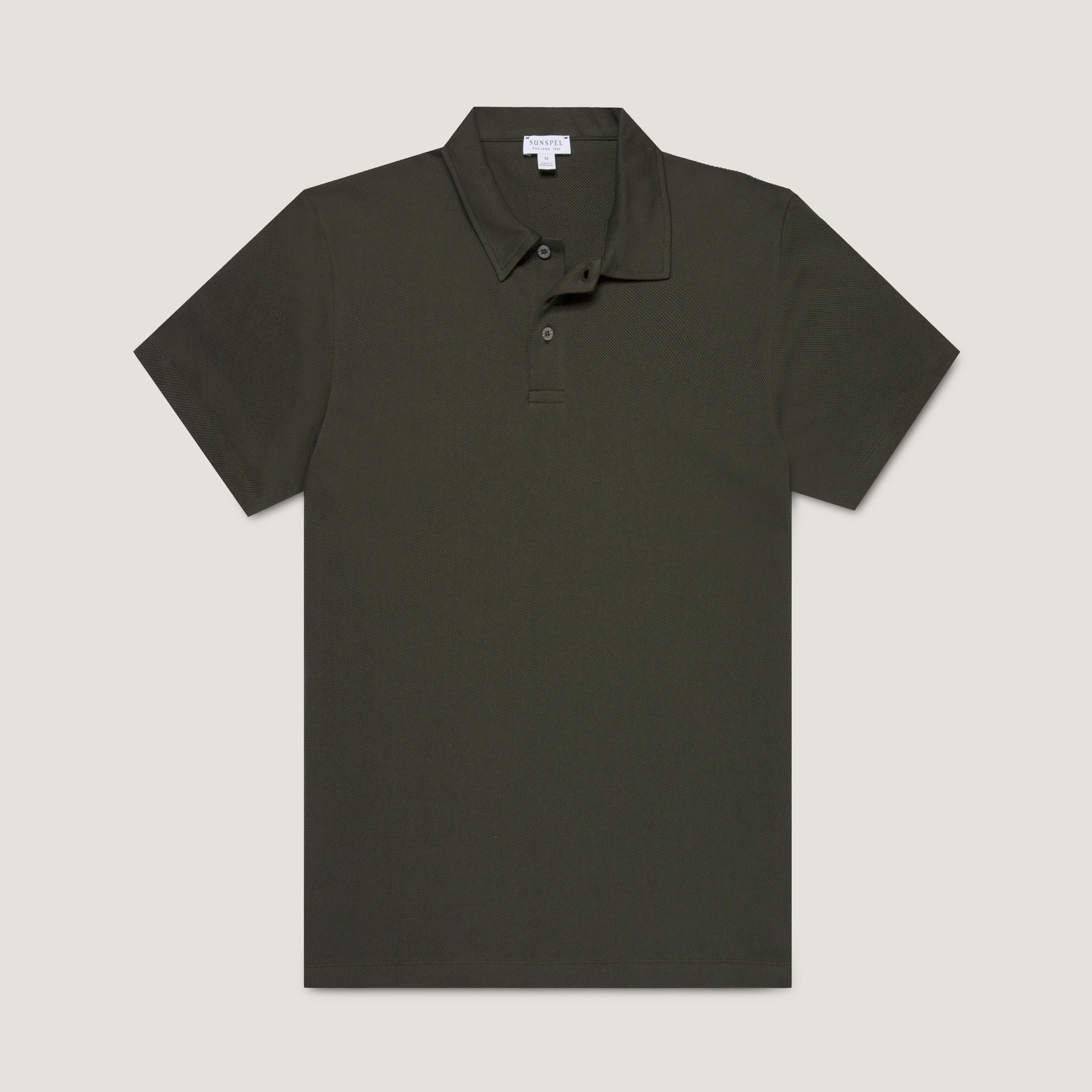 Men's Regular Fit Riviera Polo Shirt in Dark Green