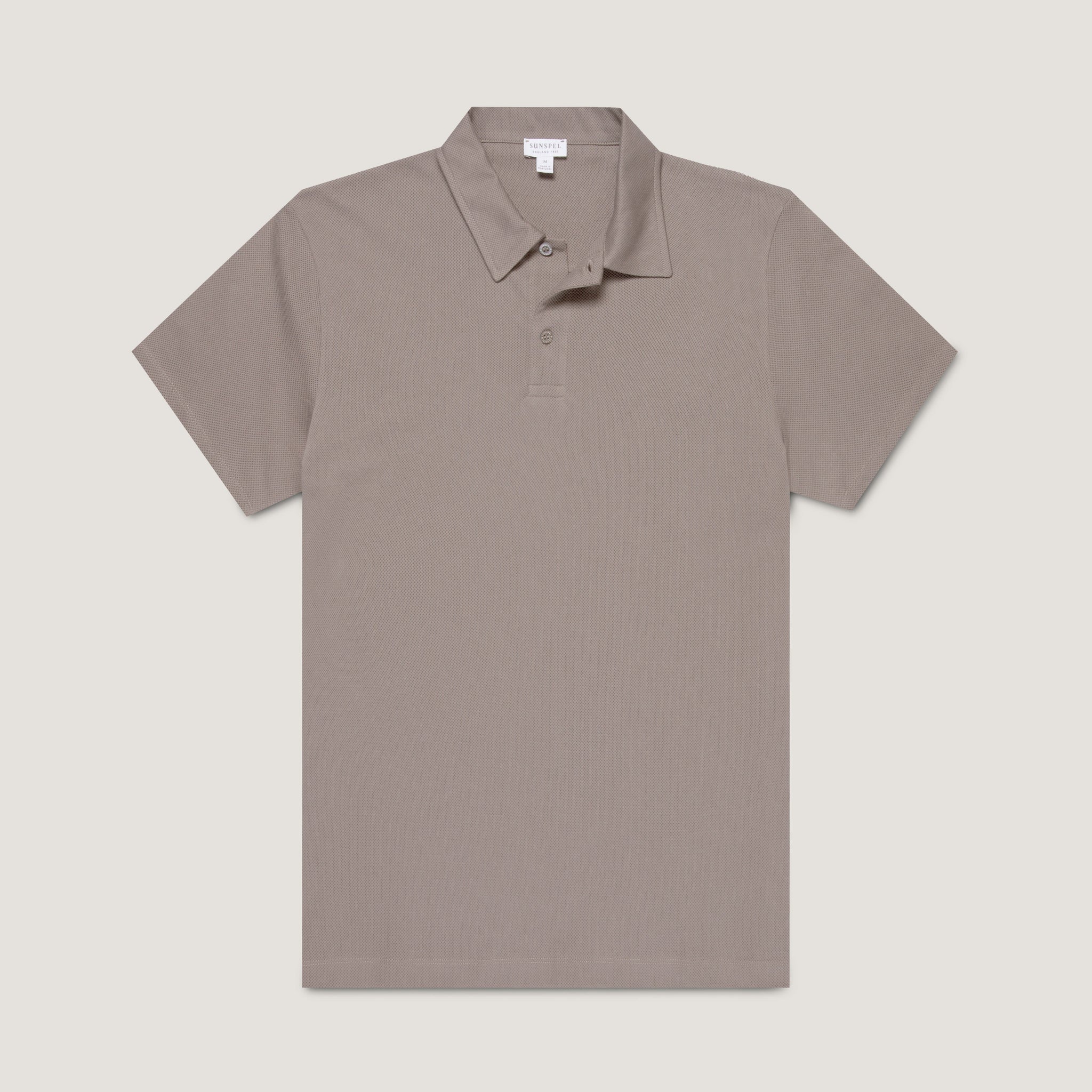 Men's Regular Fit Riviera Polo Shirt in Iron Grey