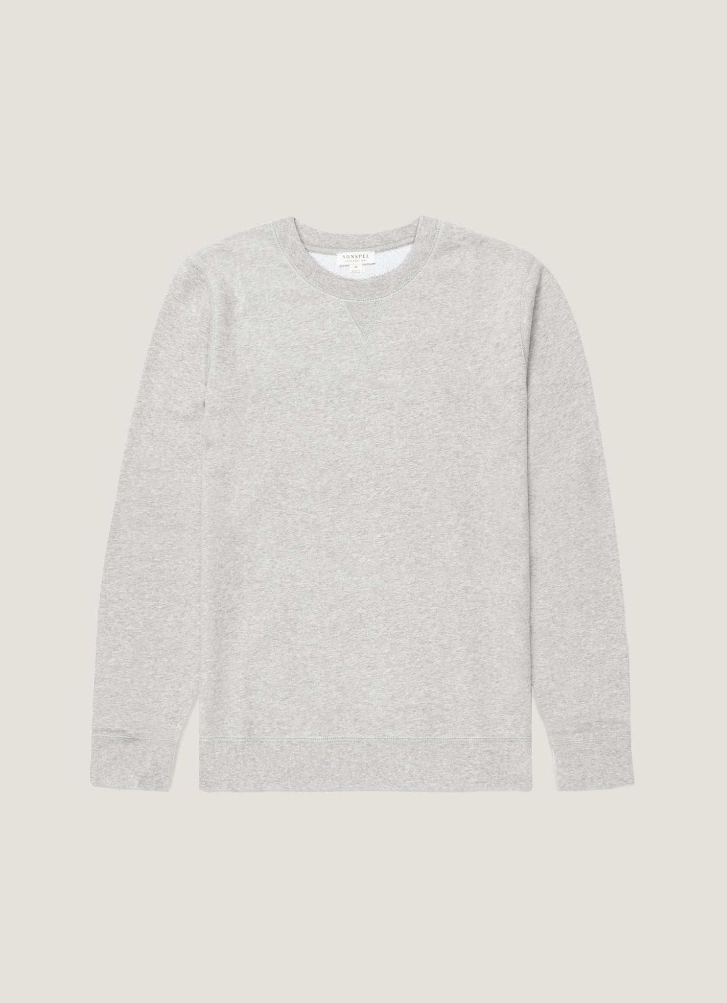 Men's Loopback Sweatshirt in Grey Melange