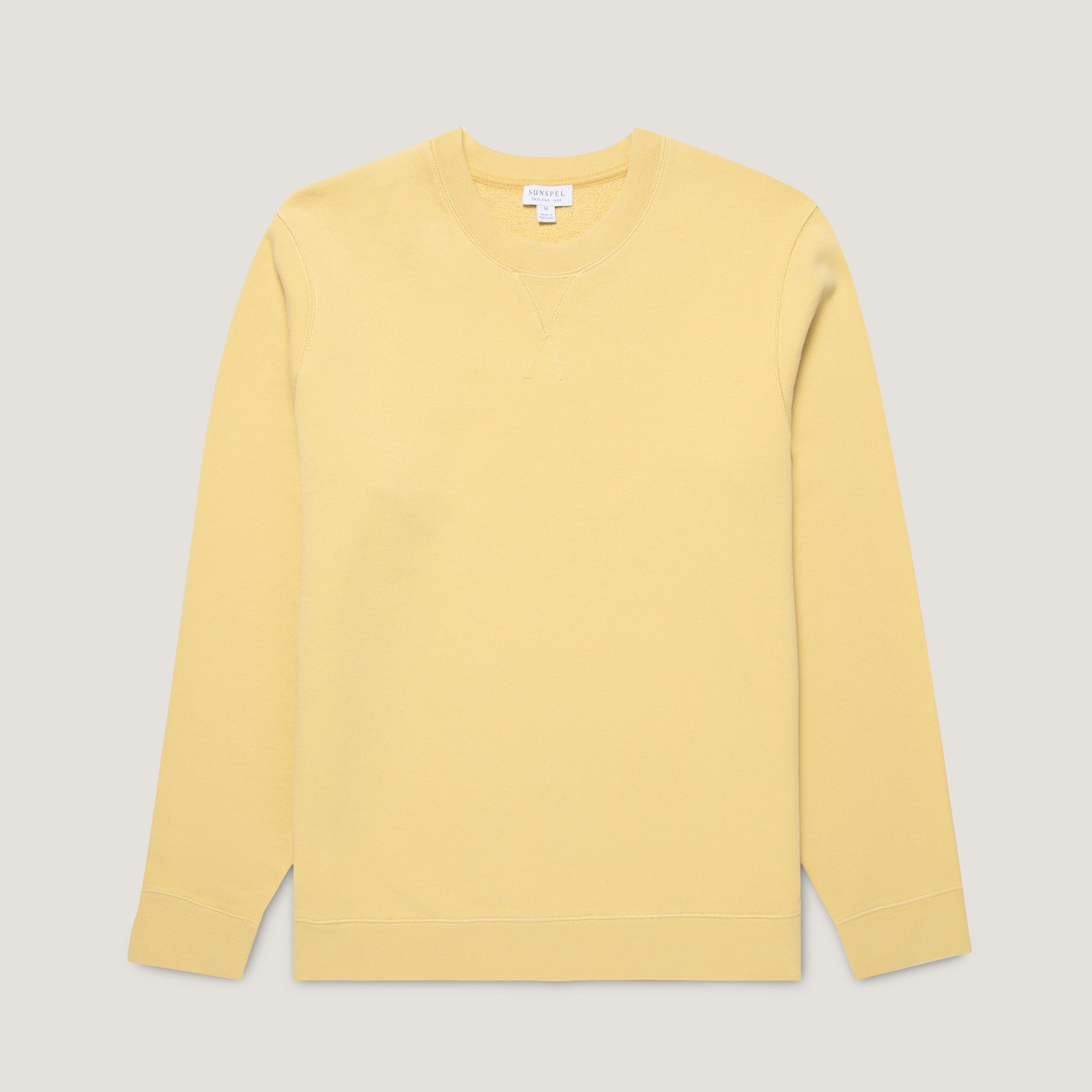 Men's Loopback Sweatshirt in Dusty Yellow